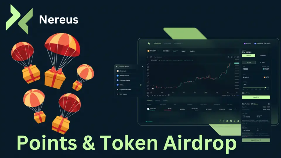 Nereus Finance Token Airdrop